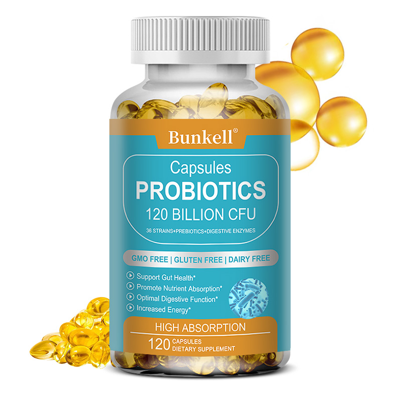 Meal Prep Co - Probiotics 120 Billion CFU Enzyme Supplement,