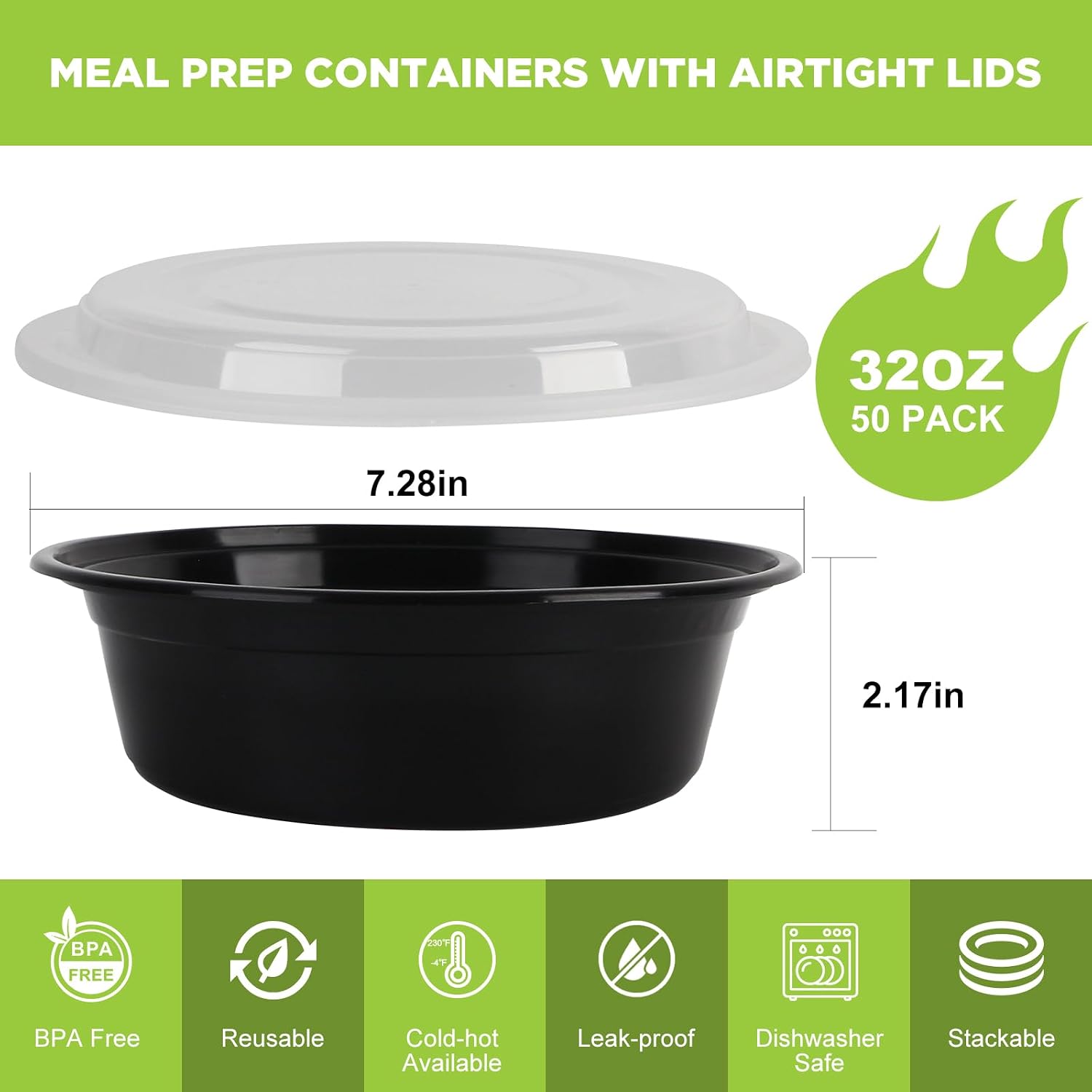 Meal Prep Containers with Lids - огляд і ціна Meal Prep Freezer
