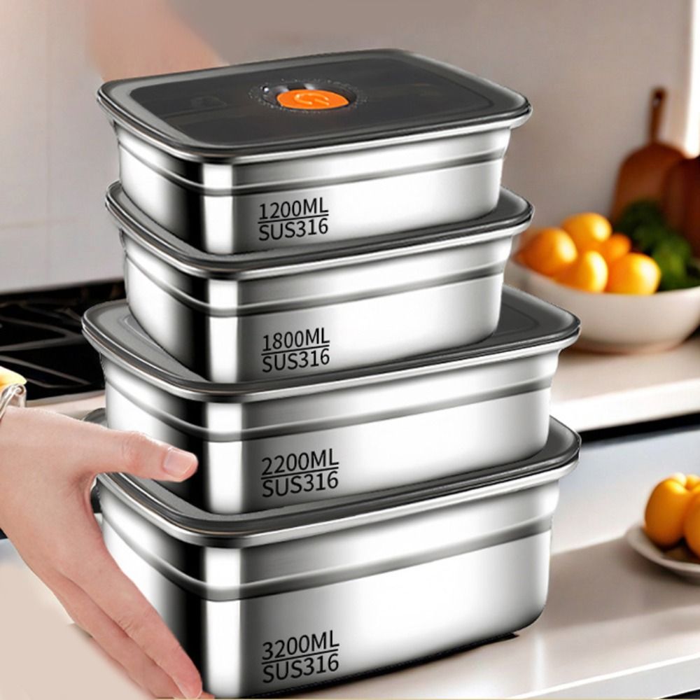 Stainless Steel Camping Lunch  - огляд і ціна Meal Prep Freezer