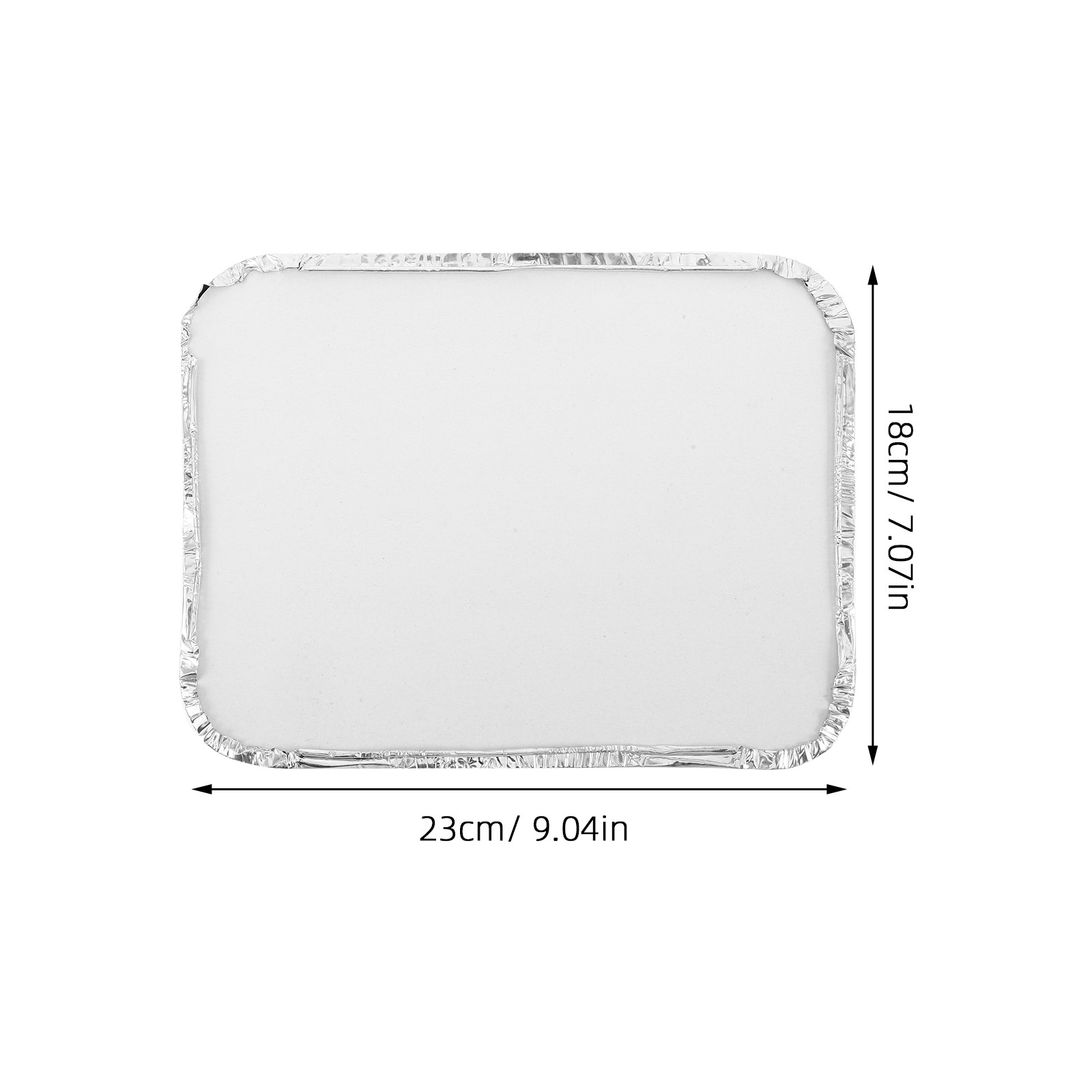 20Pcs Lidded Aluminum Foil Foo - огляд і ціна Meal Prep Restaurant