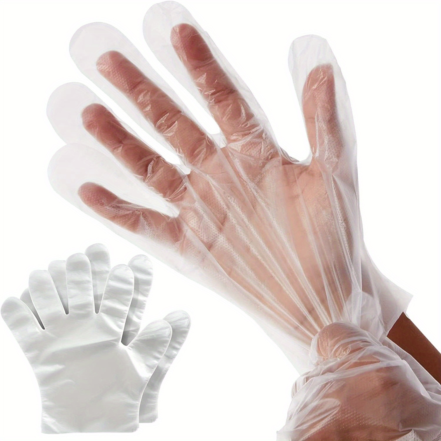 100pcs Plastic Disposable Glov - огляд і ціна Meal Prep Restaurant