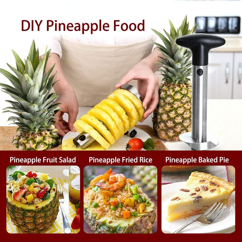 Heavy Duty Pineapple Cutter An - огляд і ціна Pineapple Corer Slicer