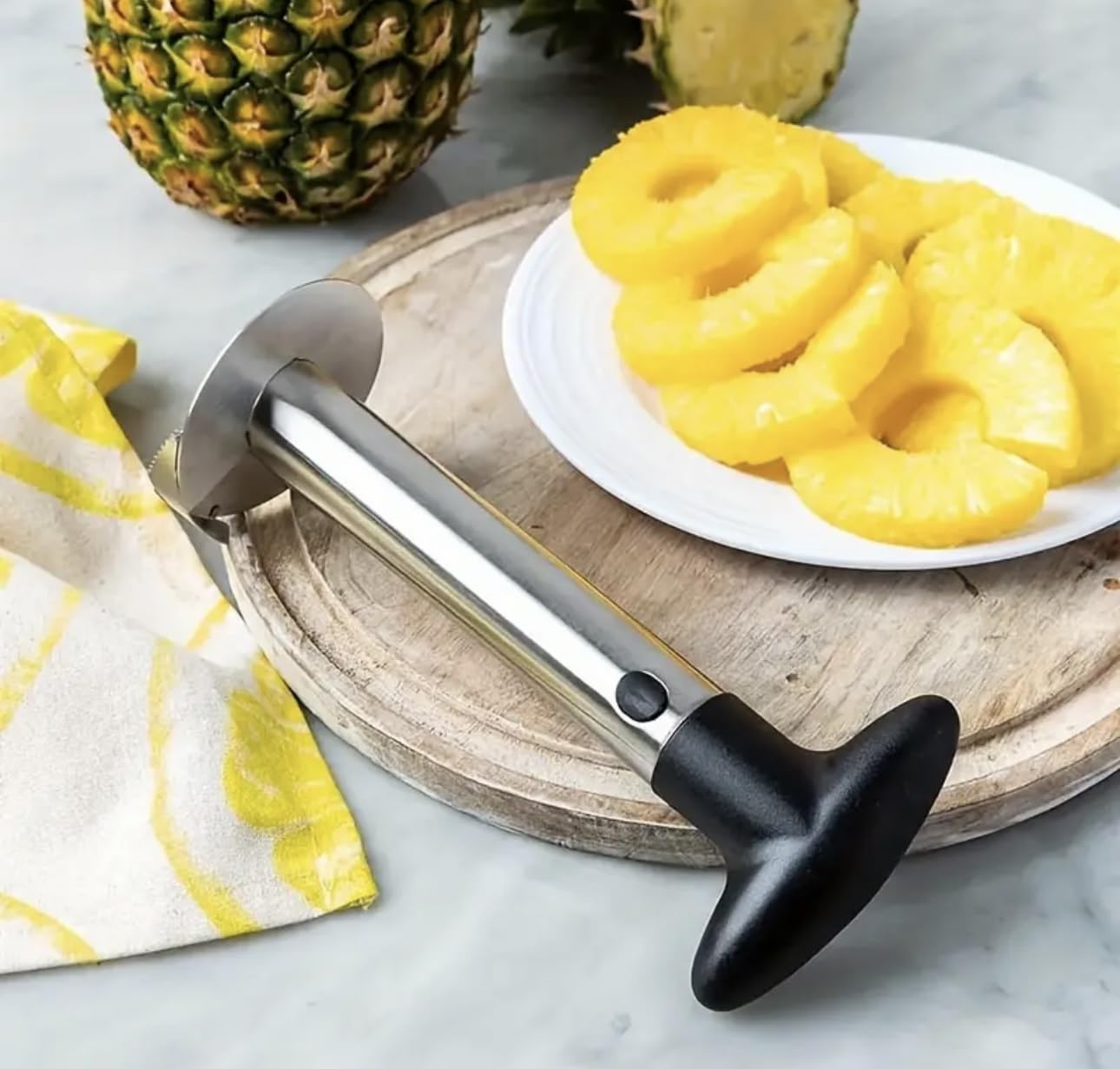 Heavy Duty Pineapple Cutter An - огляд і ціна Pineapple Corer Slicer