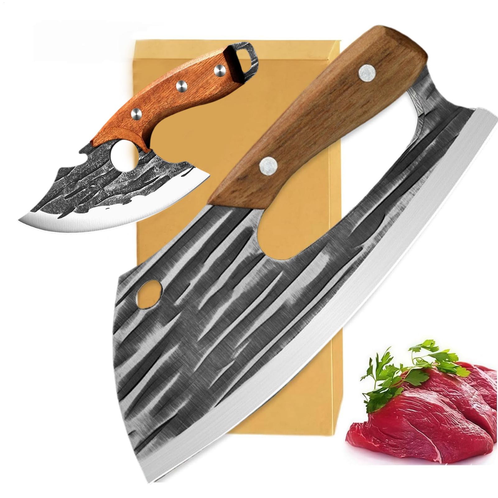 2pcs Meat Cleaver Heavy Duty B - огляд і ціна Meal Prep Restaurant