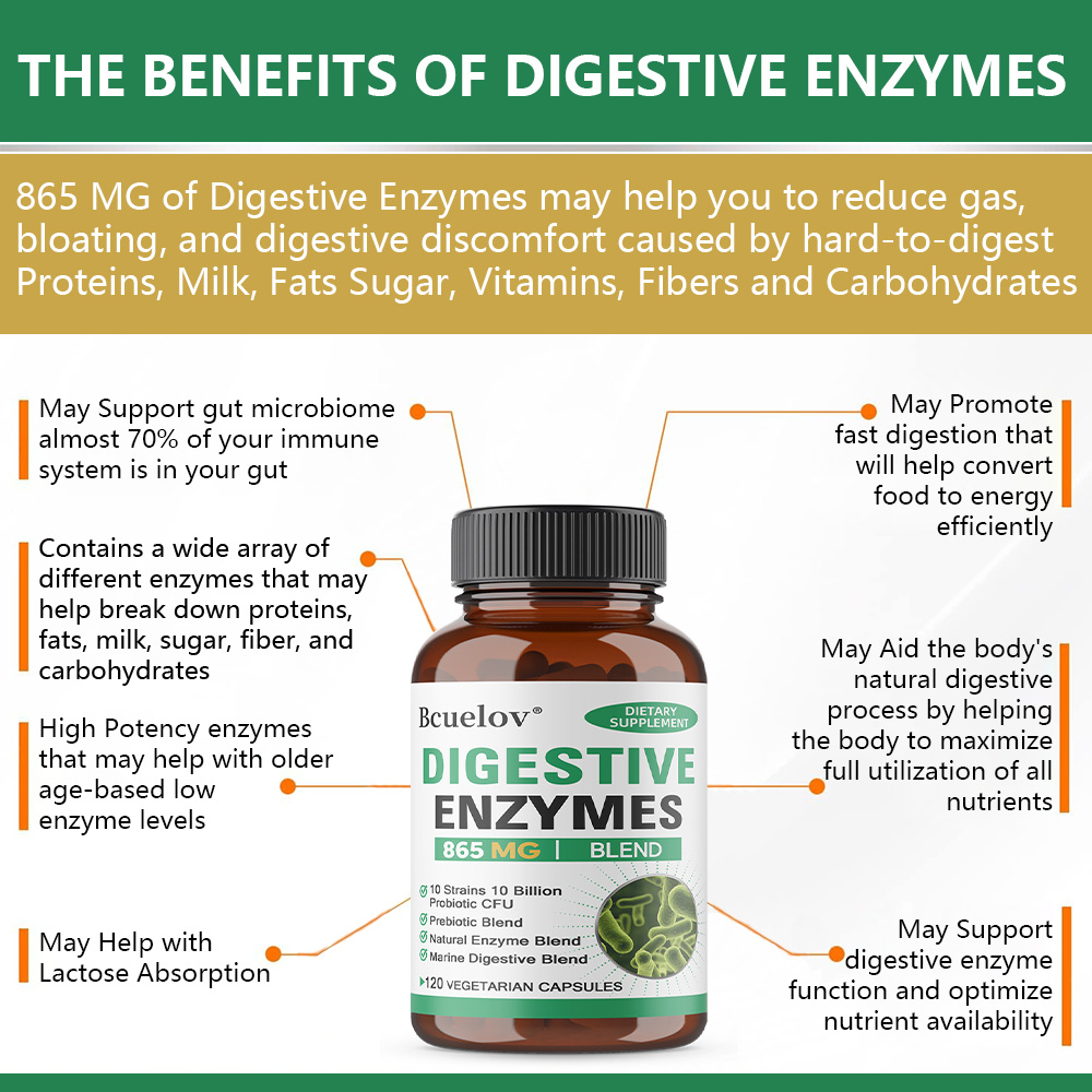 Digestive Enzymes + Probiotics - огляд і ціна Meal Prep Co