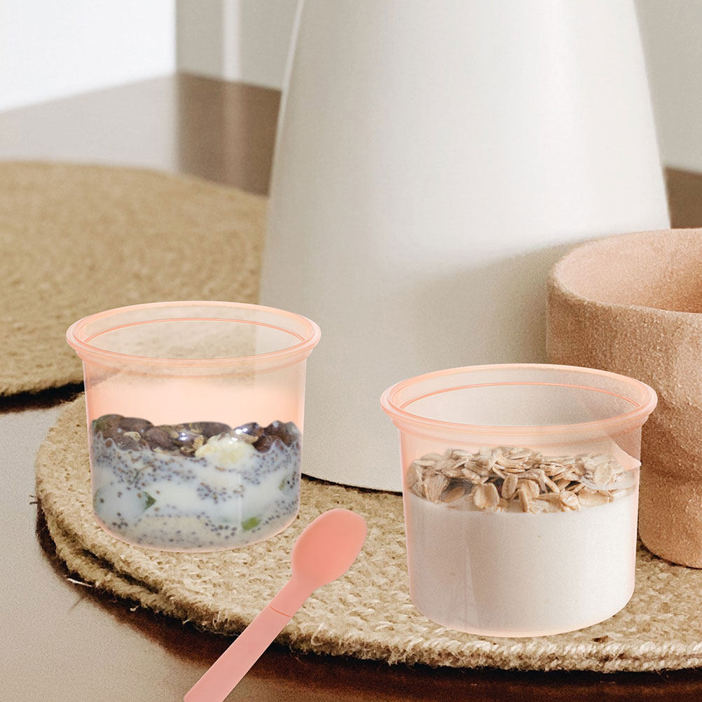 2Pcs Overnight Oats Jar Set Pr - огляд і ціна Meal Prep Gym