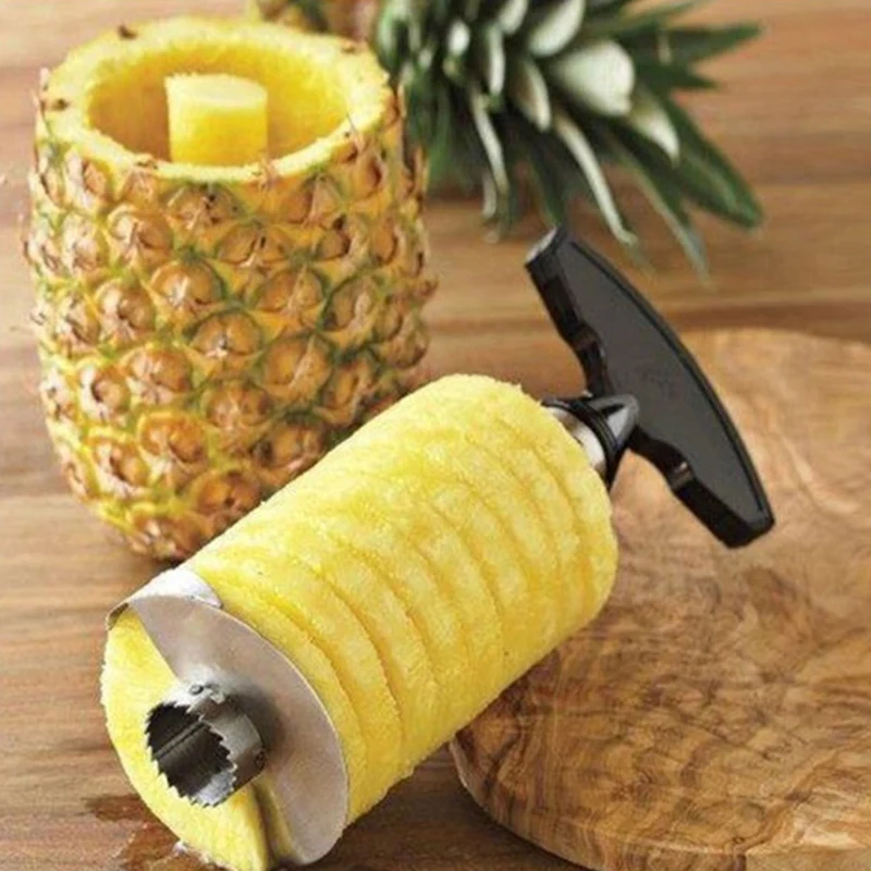 1pcs Pineapple Slicer Peeler S - огляд і ціна Pineapple Corer Slicer