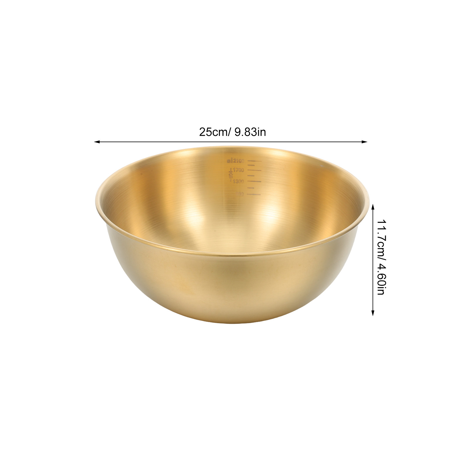 2100Ml Stainless Steel Mixing  - огляд і ціна Meal Prep Food