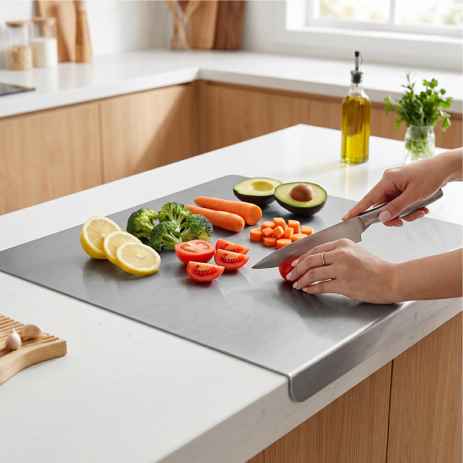 Non Slip Stainless Steel Cutti - огляд і ціна Meal Prep Restaurant