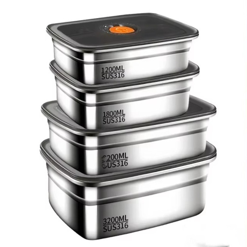 Stainless Steel Camping Lunch  - огляд і ціна Meal Prep Freezer