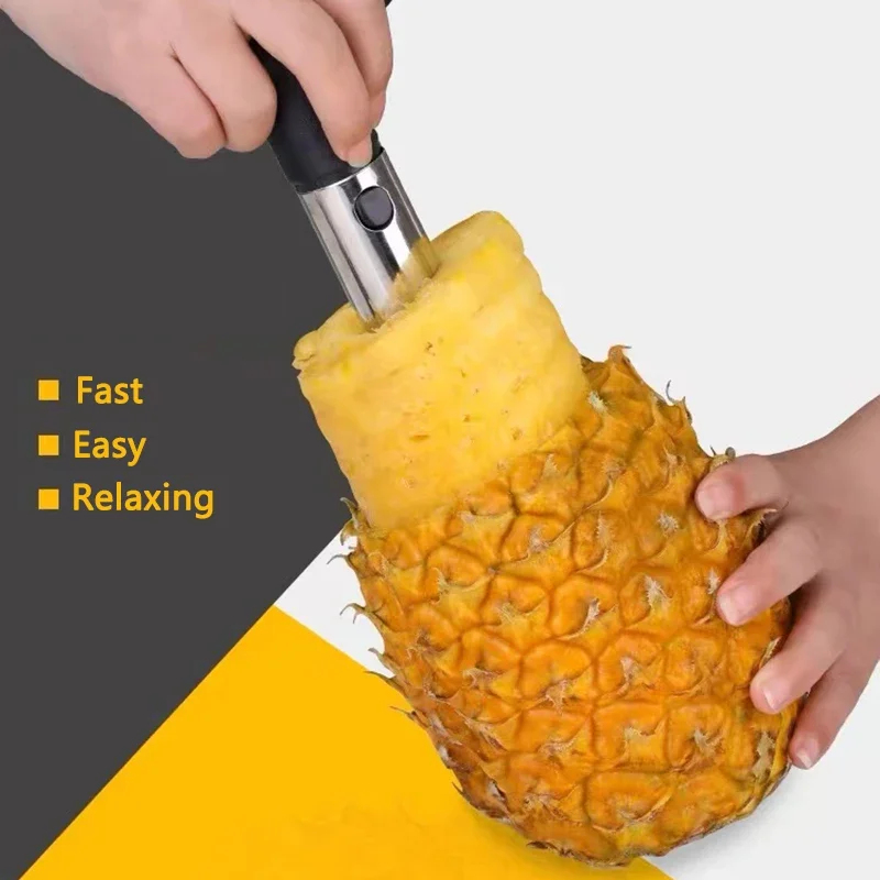 Pineapple Slicer Peeler Cutter - огляд і ціна Pineapple Corer Slicer