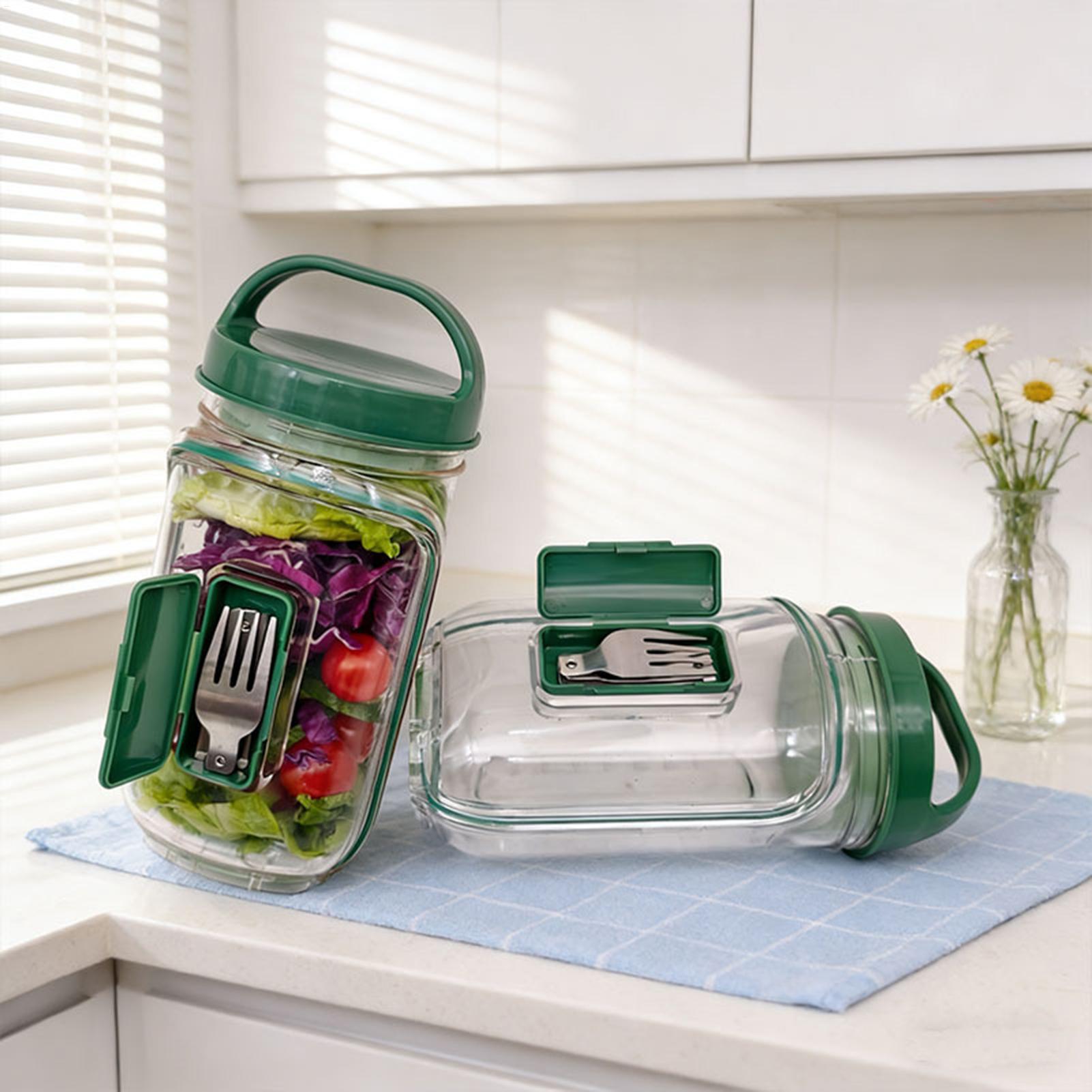 1000ml Leakproof Salad Contain - огляд і ціна Meal Prep Gym
