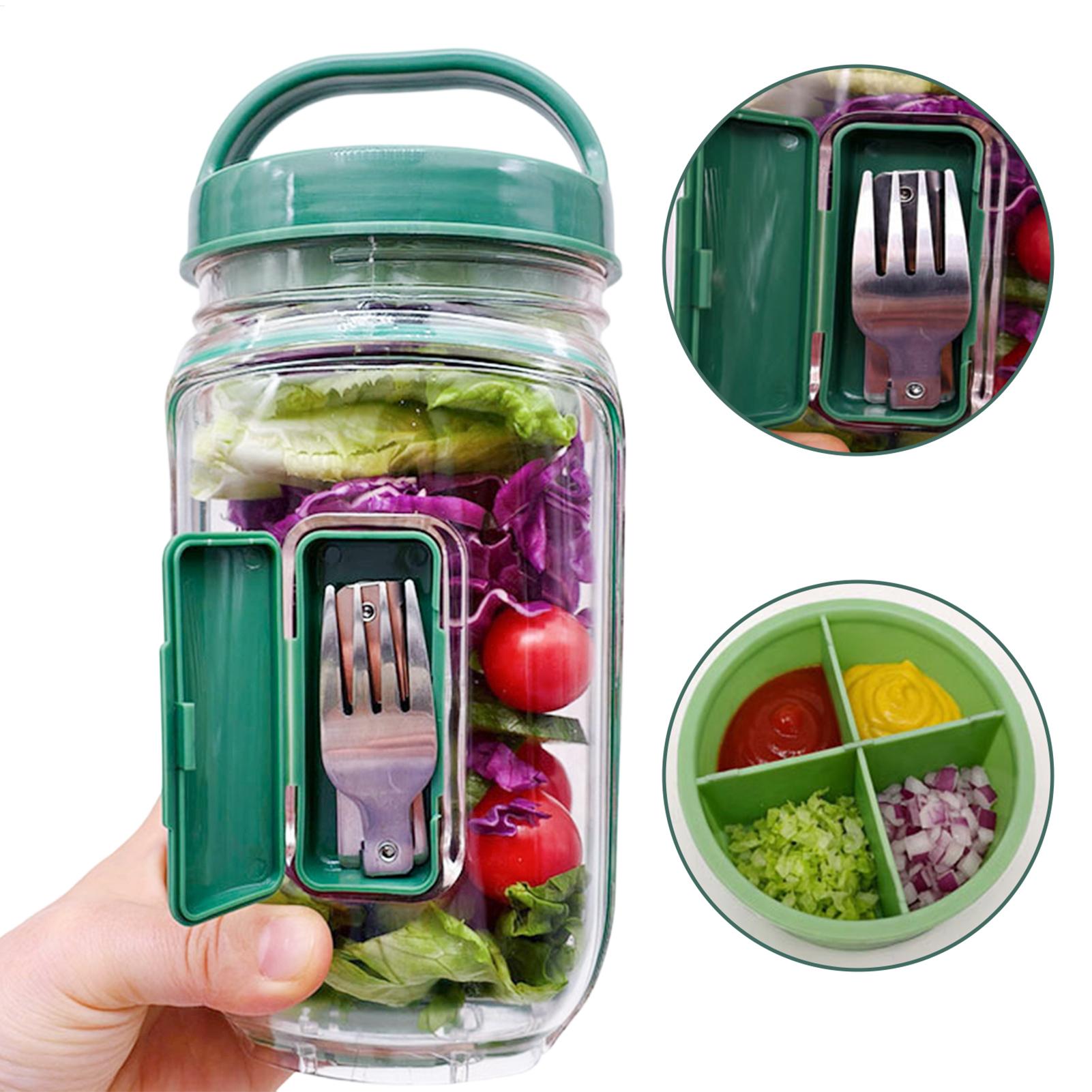 1000ml Leakproof Salad Contain - огляд і ціна Meal Prep Gym