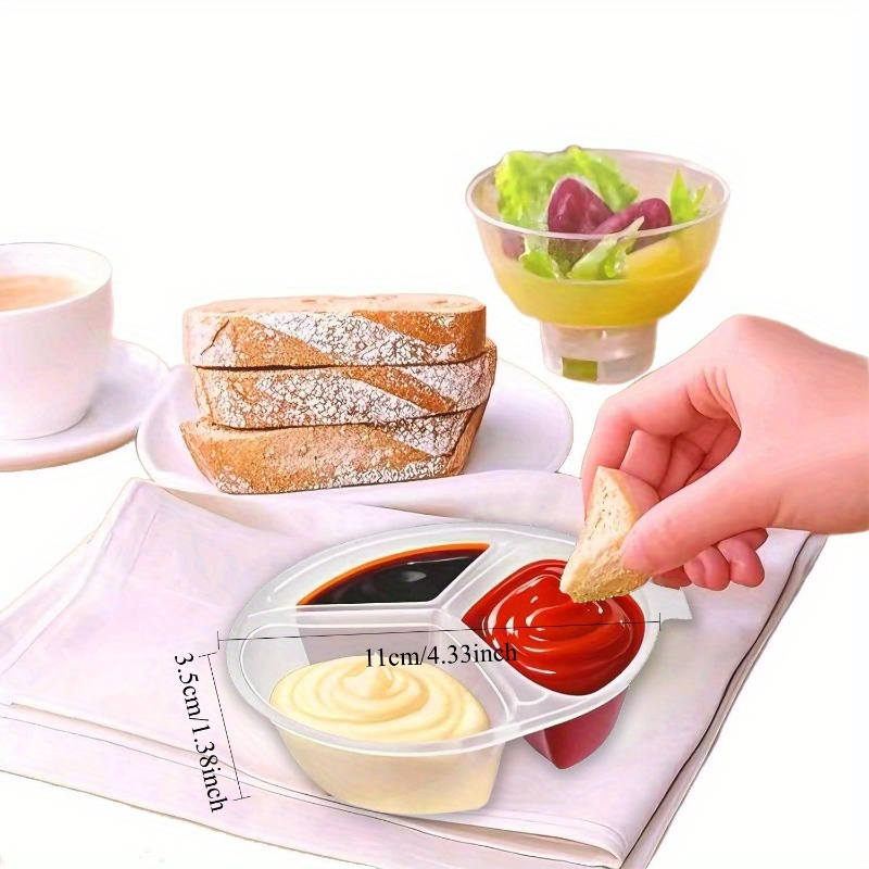 Round 3-Compartment Disposable - огляд і ціна Meal Prep Restaurant