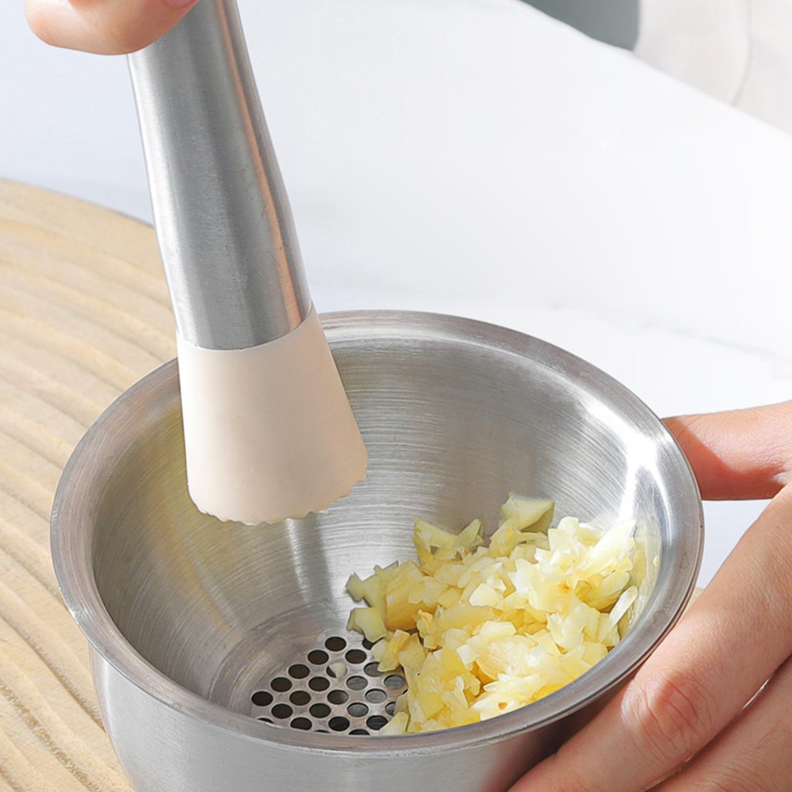 Garlic Mincer Tool Manual Food - огляд і ціна Meal Prep Restaurant