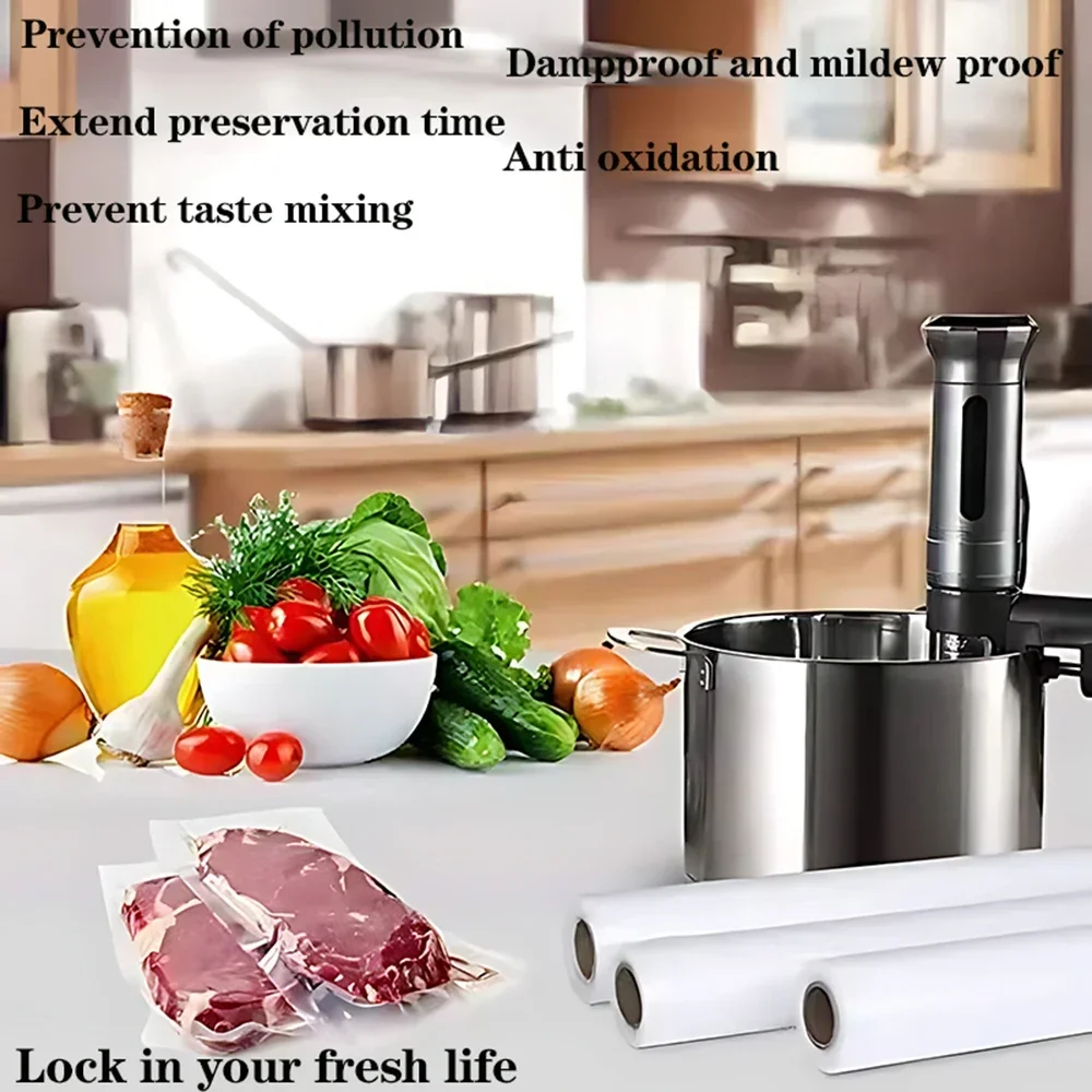 1 Roll Vacuum Bags For Food,Va - огляд і ціна Meal Prep Co