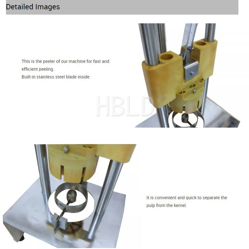 Manual Pineapple Peeling Machi - огляд і ціна Pineapple Corer Slicer
