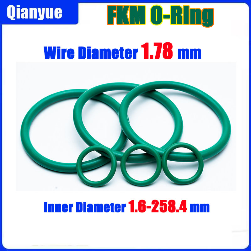 Green FKM O-Ring 1.78mm Cord I - огляд і ціна Meal Prep Co