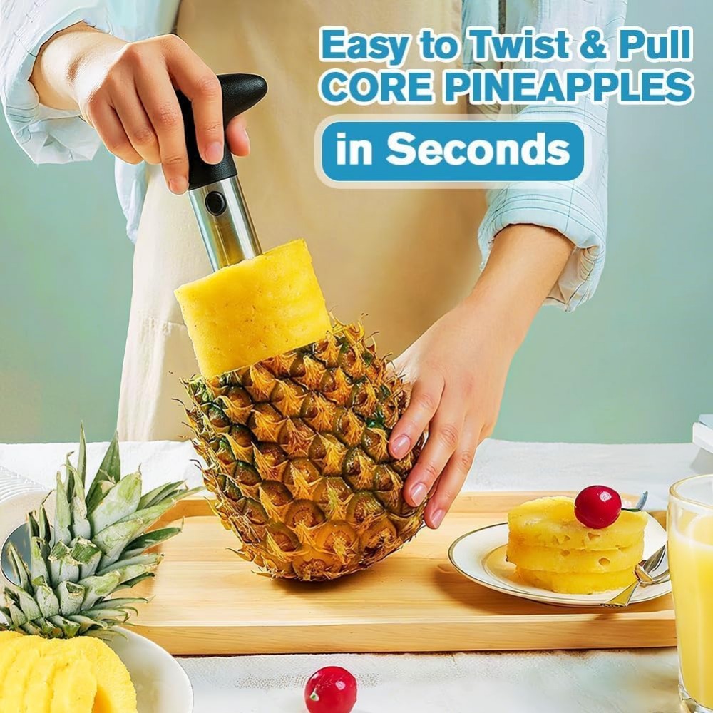 Stainless Steel Pineapple Core - огляд і ціна Pineapple Corer Slicer