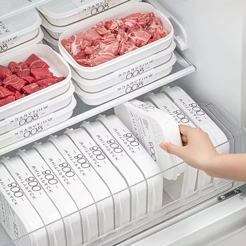 10Pcs Reusable Stackable Food  - огляд і ціна Meal Prep Freezer