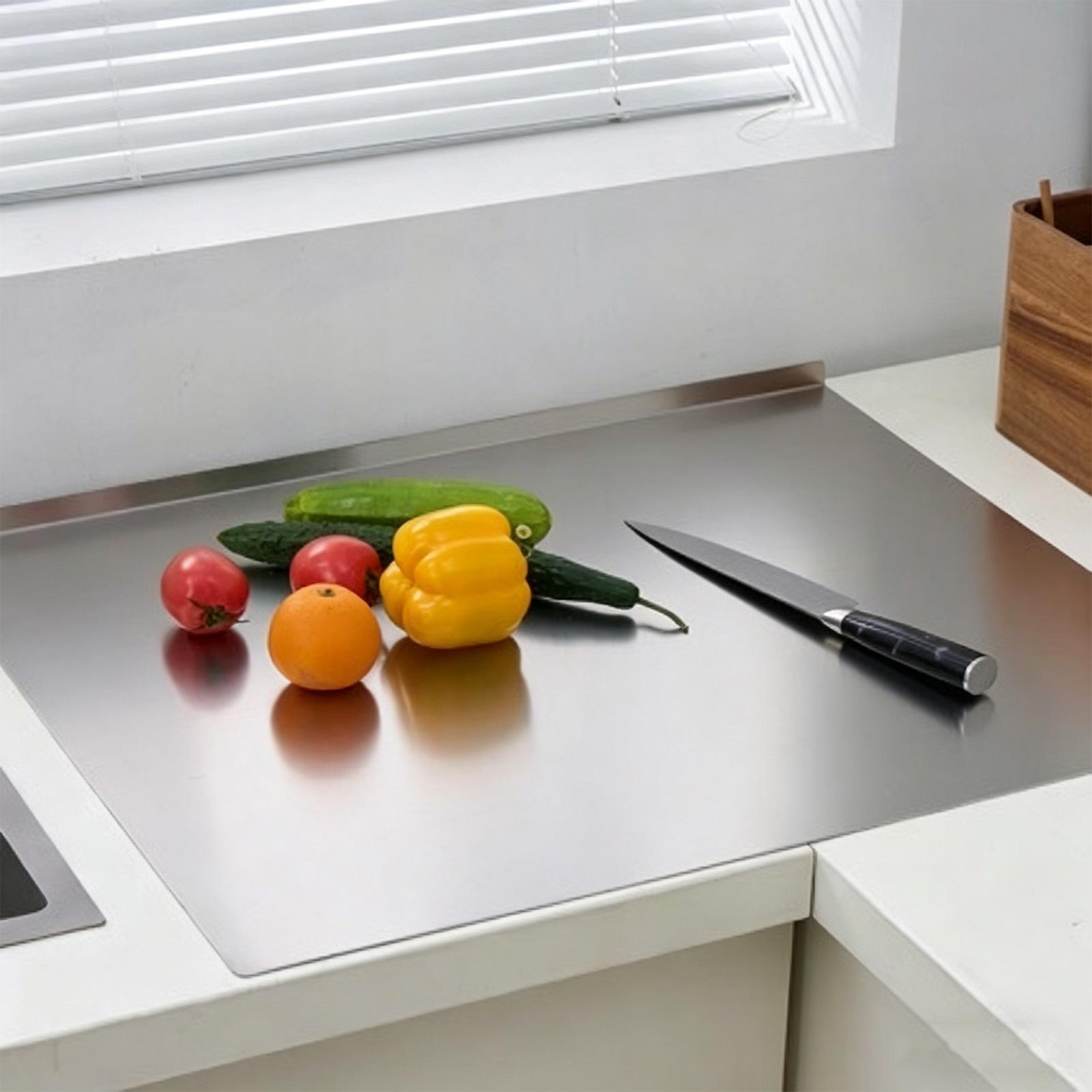 Stainless Cutting Board Dishwa - огляд і ціна Meal Prep Food