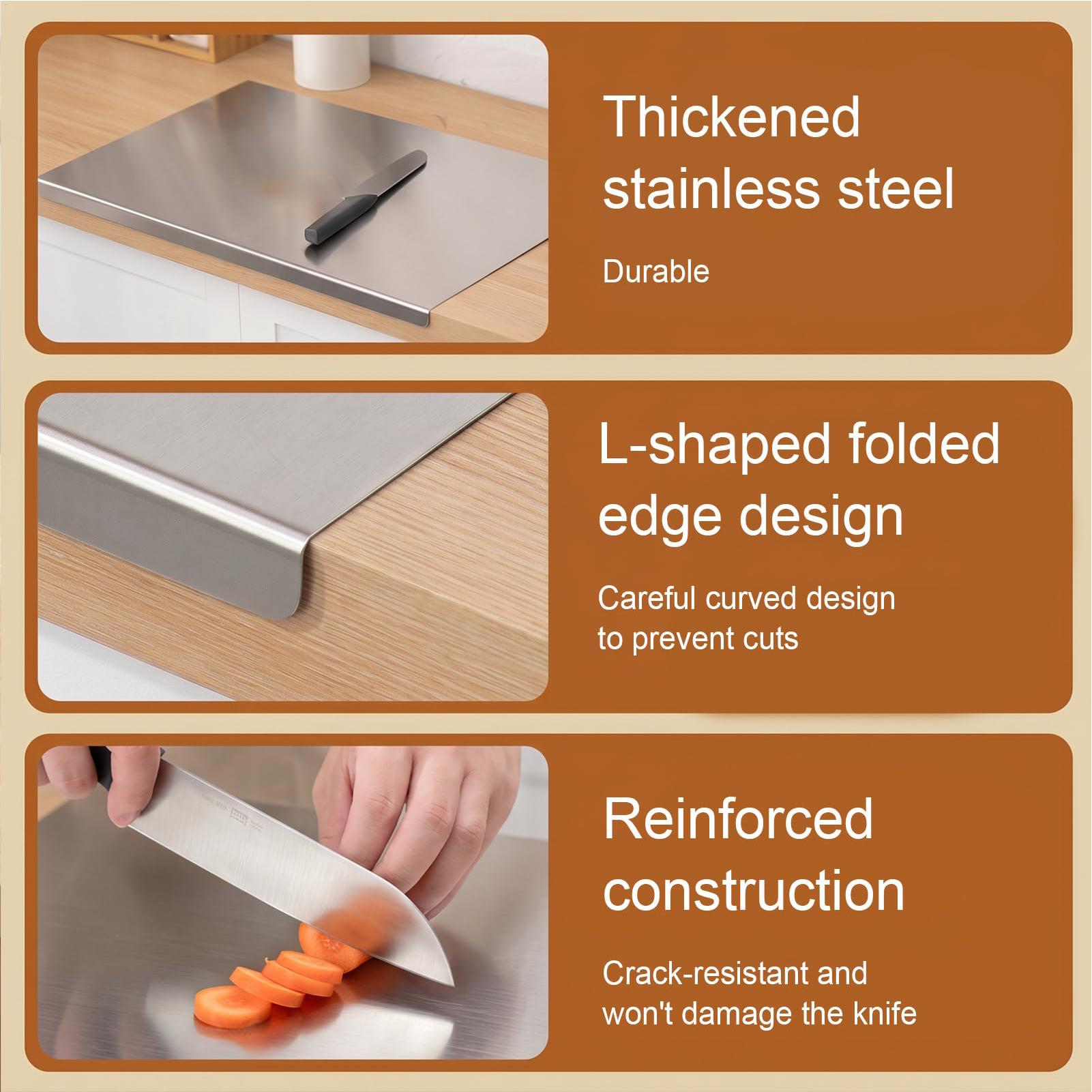 Stainless Cutting Board Dishwa - огляд і ціна Meal Prep Food