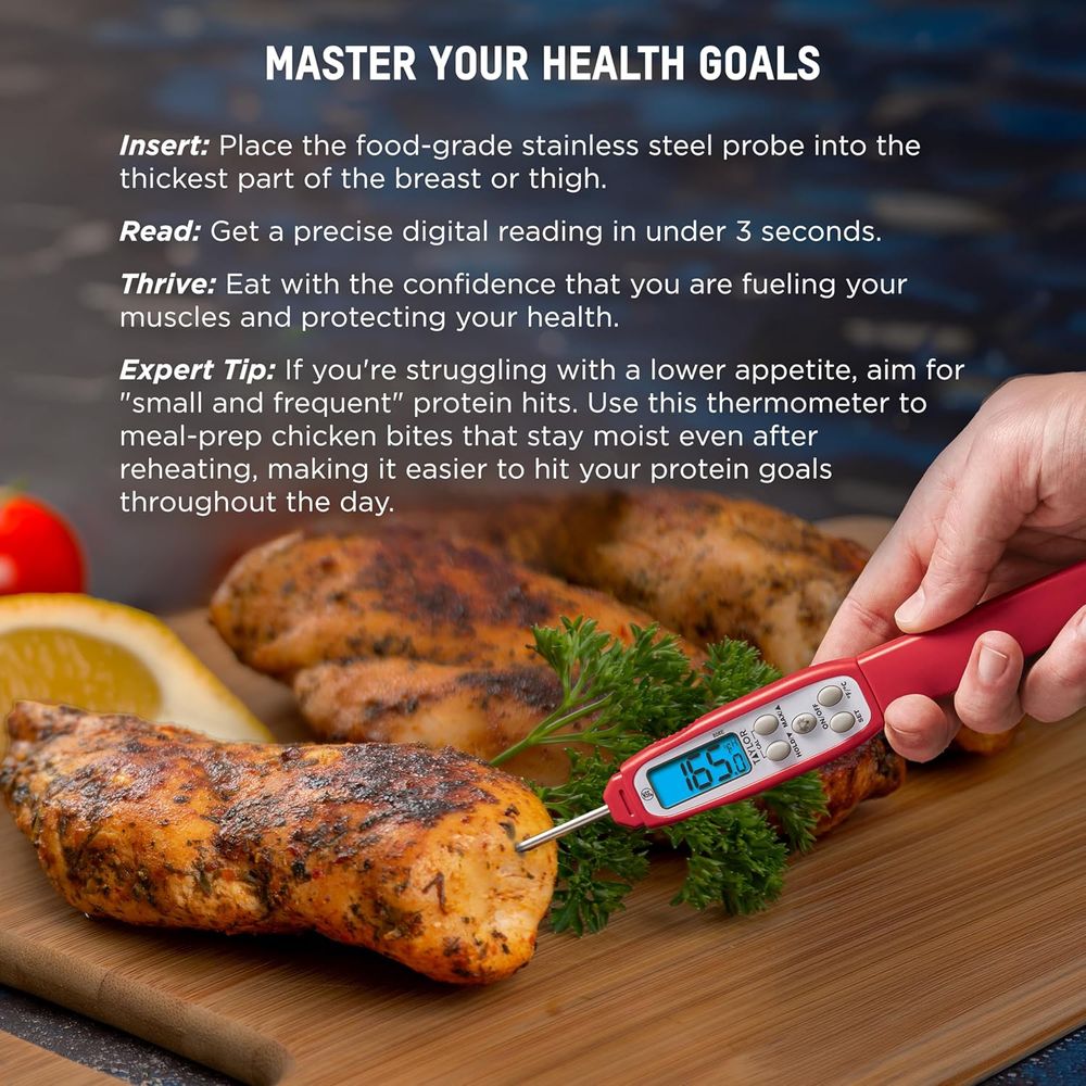 Digital Read Meat Thermometer  - огляд і ціна Meal Prep Chicken