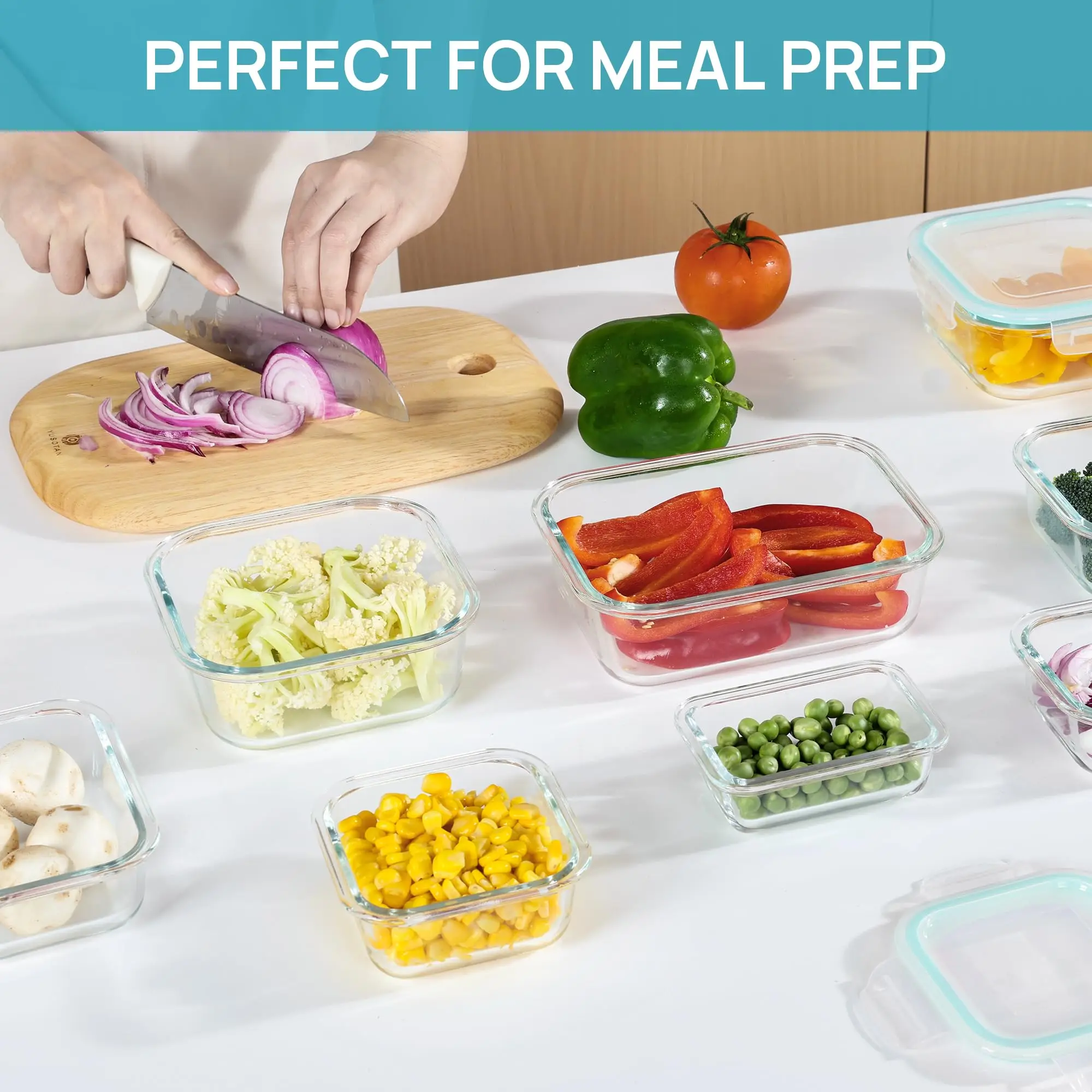 Glass Lunch Box Food Storage C - огляд і ціна Meal Prep Freezer