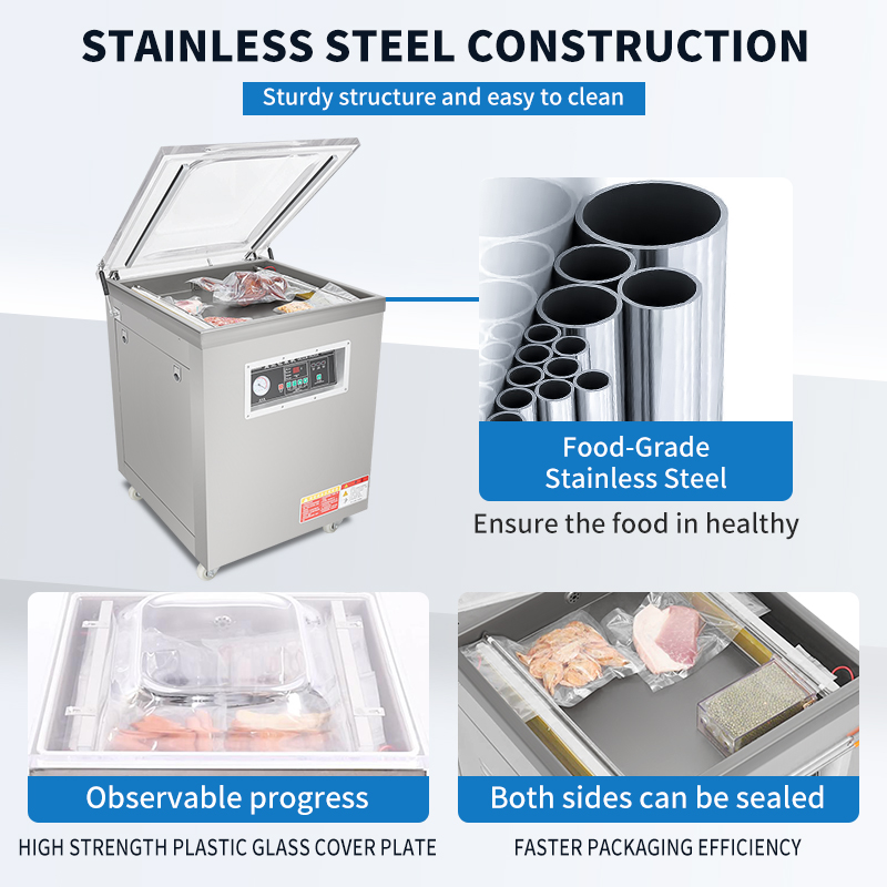DZ600  Single Chamber Food Vac - огляд і ціна Meal Prep Chicken