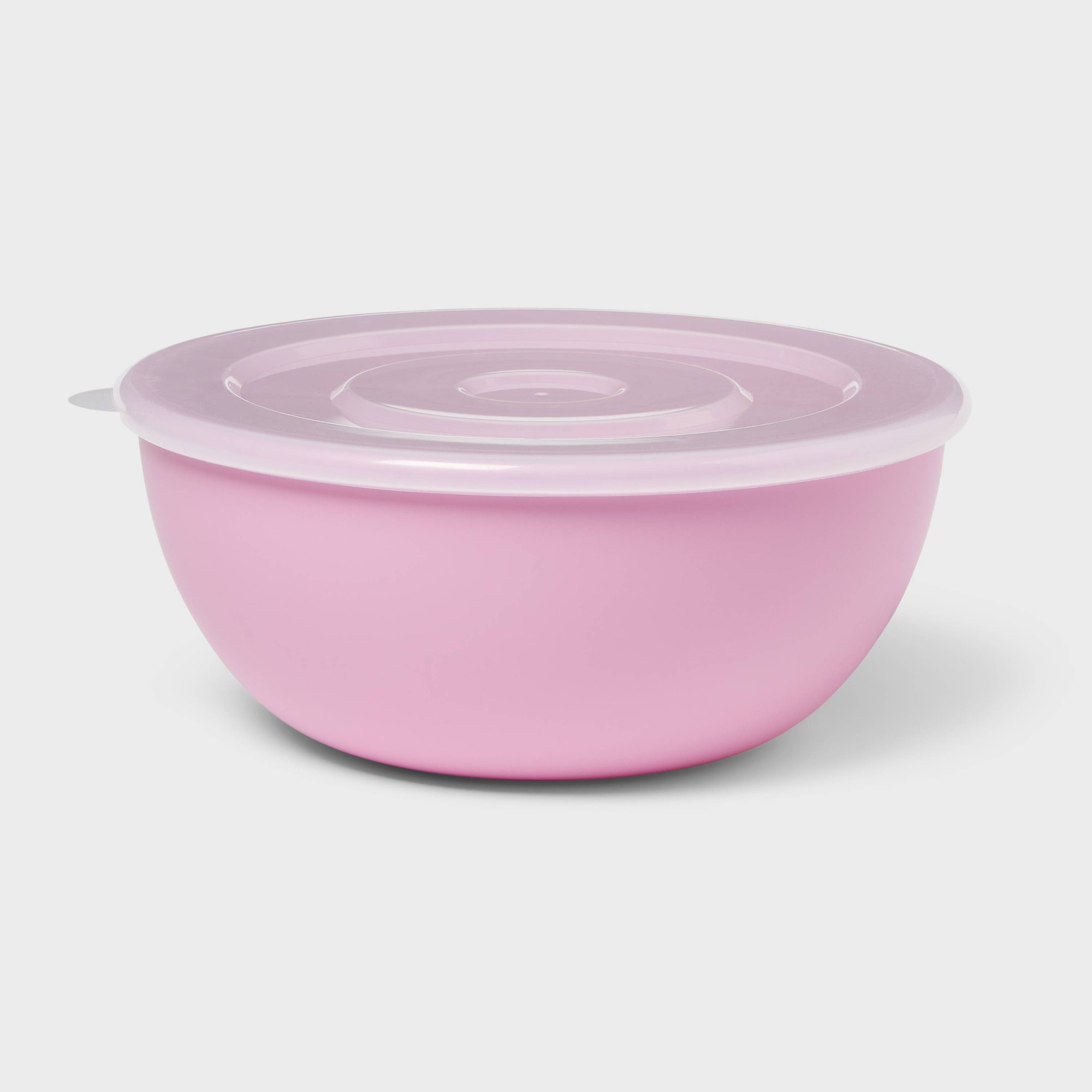 Pink Bowl With Matching Lid, D - огляд і ціна Meal Prep Food