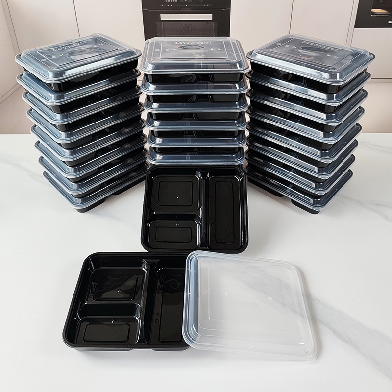 3-Compartment 34 Oz/1000 Ml, 1 - огляд і ціна Meal Prep Gym