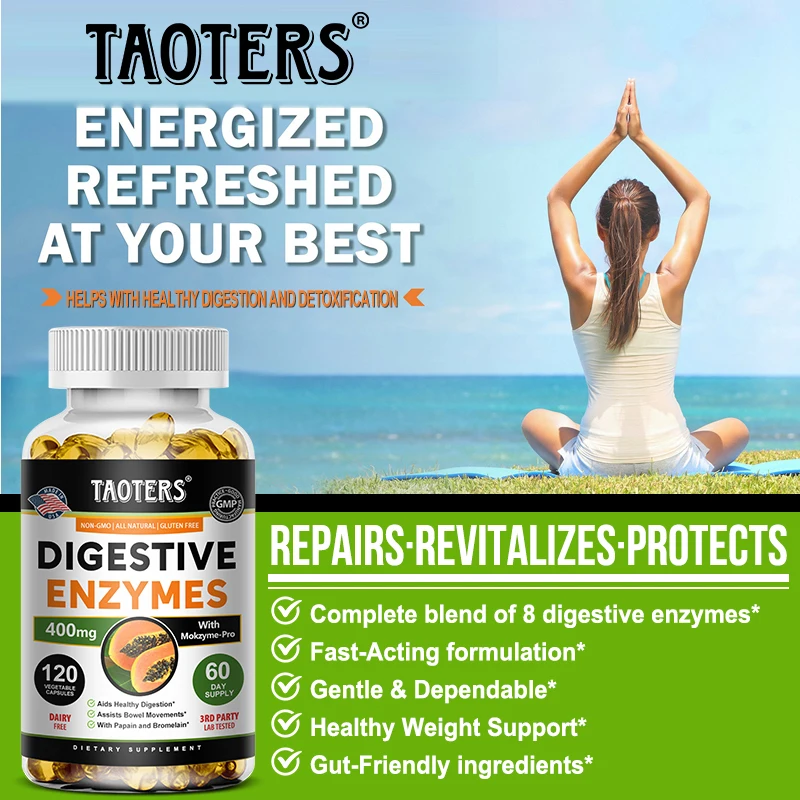 Digestive Enzymes - Aids in Bo - огляд і ціна Meal Prep Co