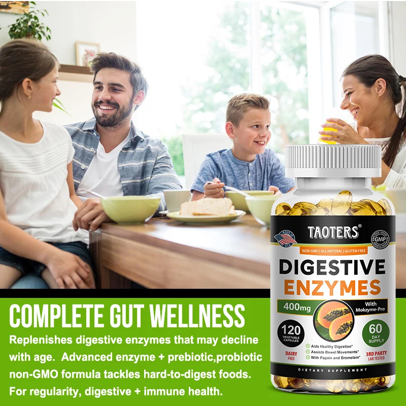 Digestive Enzymes - Aids in Bo - огляд і ціна Meal Prep Co